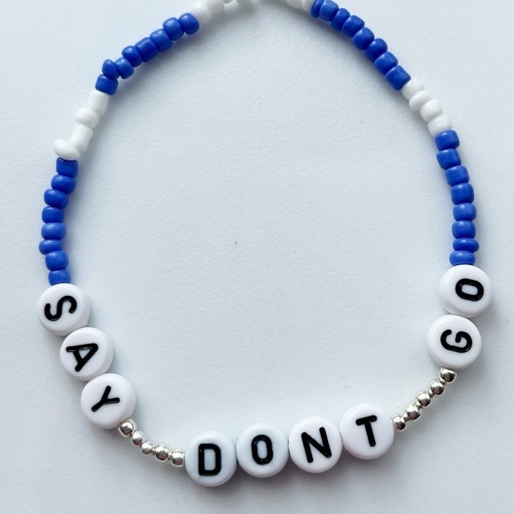 Taylor Swift Eras Tour Friendship Bracelet Say Don’t Go 1989 - Picture 2 of 2